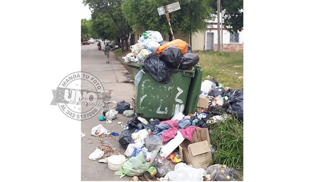 Basura y olor en Toscanini y Sudamérica