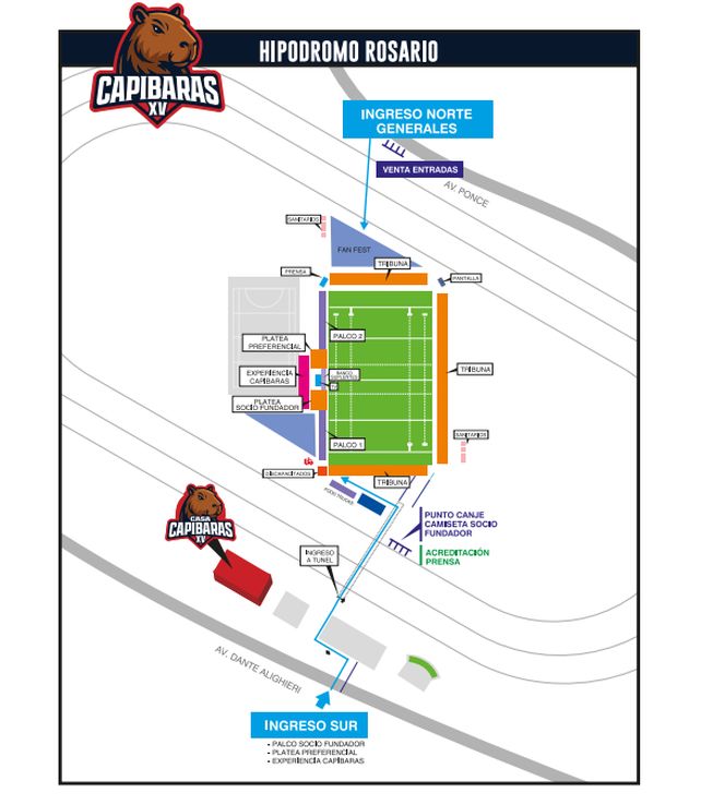 Todo listo para el Súper Rugby Américas en el hipódromo, con Capibaras confirmado