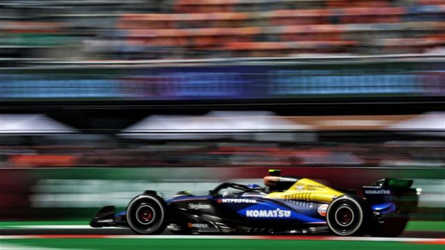 El Williams FW46 en manos de Franco Colapinto