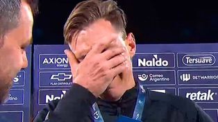 Facundo Sava se quebró al recordar a Griguol en el festejo de Patronato campeón