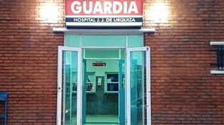 El joven fue atendido en el Hospital Urquiza de Concepción del Uruguay.