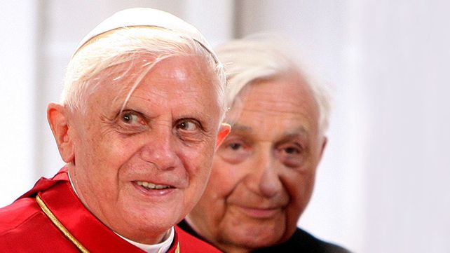 Benedicto XVI y Georg Ratzinger &nbsp;