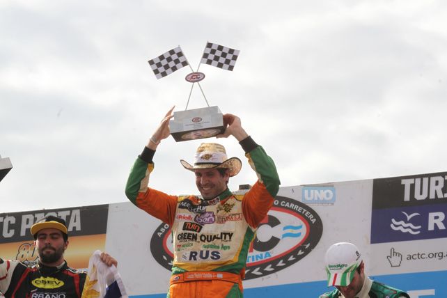 El podio. Foto&nbsp;UNO&nbsp;Diego Arias.&nbsp;