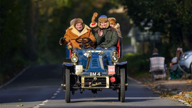 La clásica carrera de los autos más antiguos de Londres
