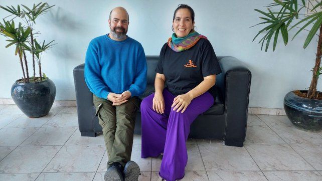 Jimena González y José Carlos Vicentín