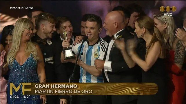 Gran Hermano se quedó con el Martín Fierro de oro