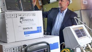 Santa Fe. El gobernador Omar Perotti supervisó la adjudicación de las obras de remodelación del Hospital de Niños Doctor Alassia.