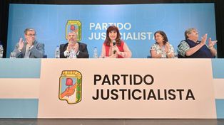 Cristina Kirchner debutó en la conducción del PJ