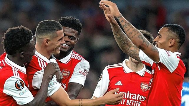 Arsenal se metió en los octavos de final de la Liga de Europa.