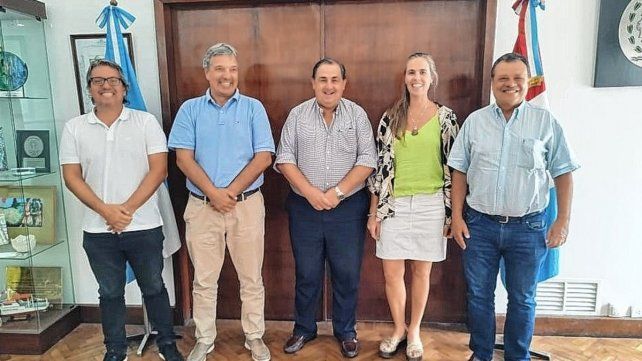 El intendente Juan Pablo Poletti recibió a los responsables del TC2000.