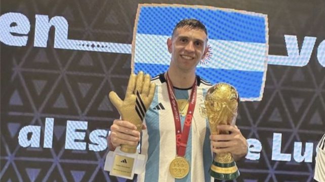 Dibu Martínez fue uno de los héroes de la selección argentina en el Mundial 2022 de Qatar.