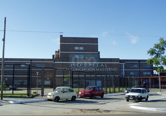El hecho ocurrió esta madrugada en el  Hospital Delicia Concepción Masvernat de Concordia.  Foto UNO/Archivo ilustrativa