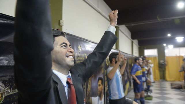 El director técnico de River
