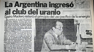 Hace 40 años Argentina lograba enriquecer uranio por primera vez