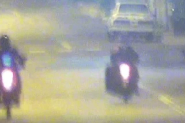 Las Cámaras de Seguridad permitieron arrestar a motochorros
