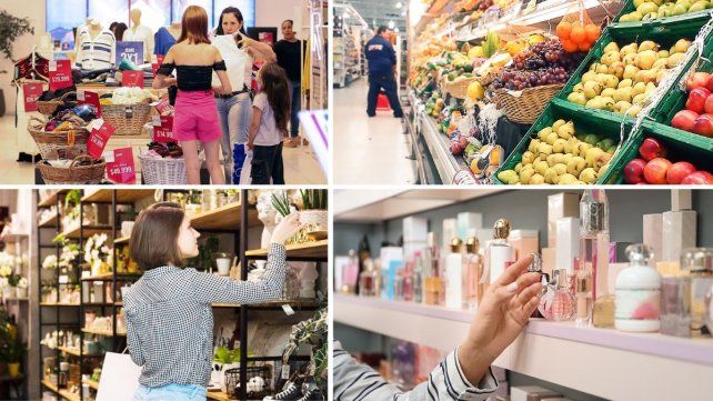 La caída en las ventas de febrero se sienten más en los rubros textiles