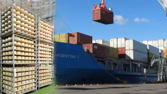 Empresarios lácteos en alerta por la falta de contenedores para exportar