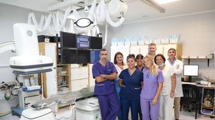 El equipo interdisciplinario del Hospital Cullen de la ciudad de Santa Fe.&nbsp;