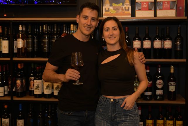 David Ghione y Ainize Apesteguia