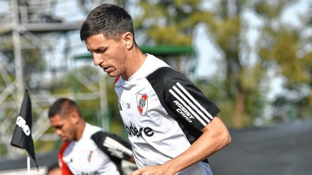 Nacho Fernández fue la voz protagonista de River en la antesala del Superclásico por la Copa de la Liga.
