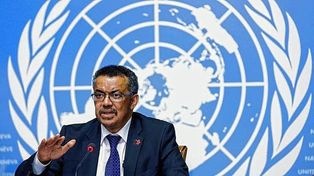 El director de la OMS, Tedros Adhanom Ghebreyesus.
