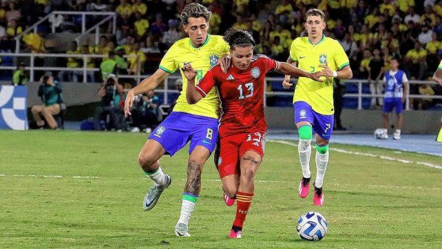 Colombia no pudo con Brasil.