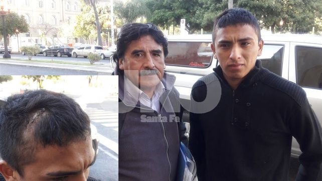Denunció una salvaje agresión por parte de la Policía en la cancha de Unión