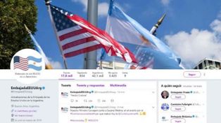 Perdió Cristina, el polémico tuit de la Embajada de Estados Unidos