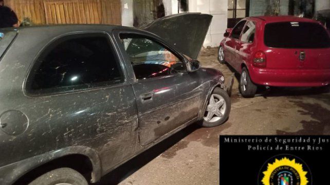 Detuvieron a dos jóvenes que protagonizaron un choque en Colón.