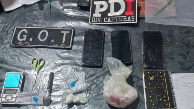 Coronda: la Policía de Iinvestigaciones aprehendió a tres vendedores de cocaína en allanamientos simultáneos