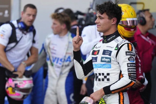 El romance de Lando Norris con una modelo portuguesa que revolucionó las redes sociales