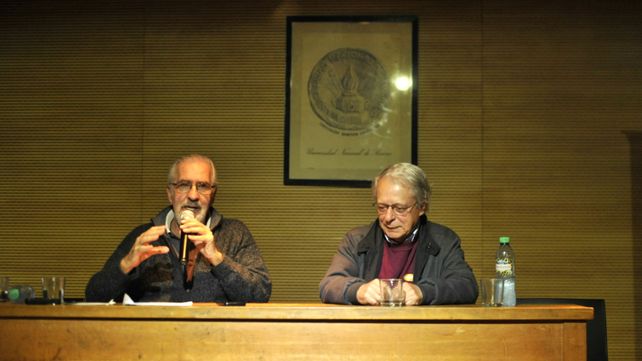Atilio Borón y Frei Betto disertaron en la UNR.