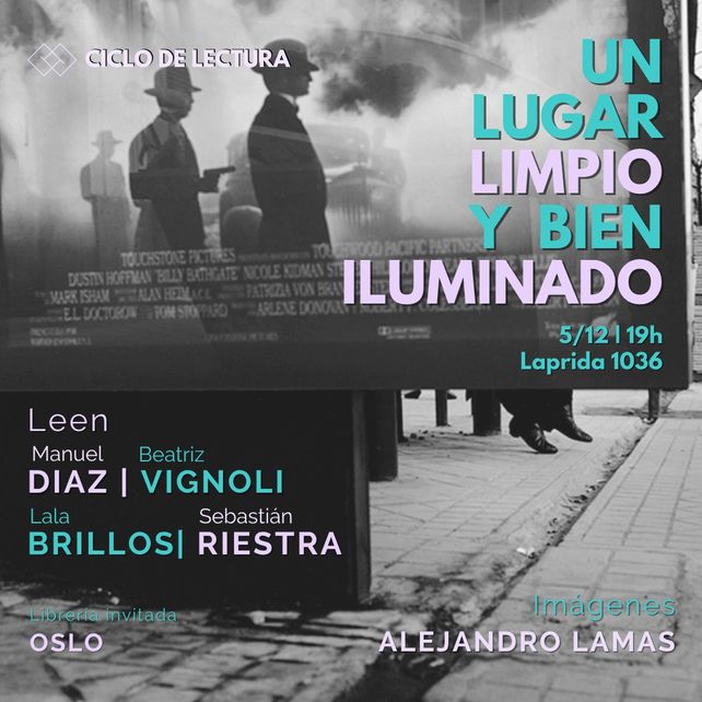 Vignoli, Riestra, Brillos y Díaz en un valorado ciclo de lectura