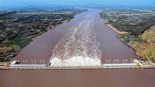 Por las lluvias el caudal del río Uruguay se podría incrementar en el puerto de Concordia.