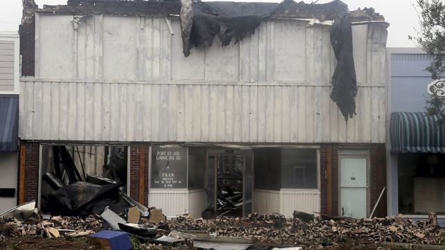 Las impactantes imágenes de la devastación que dejó el paso del huracán Michael en Florida