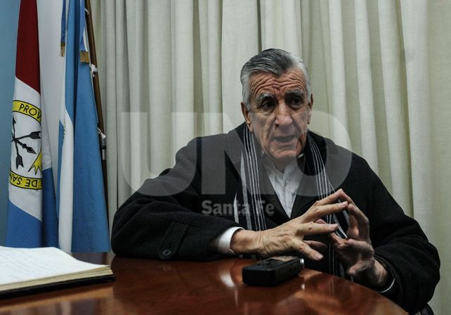 Dirigente. El histórico referente peronista participó de la asunción de nuevas autoridades del PJ