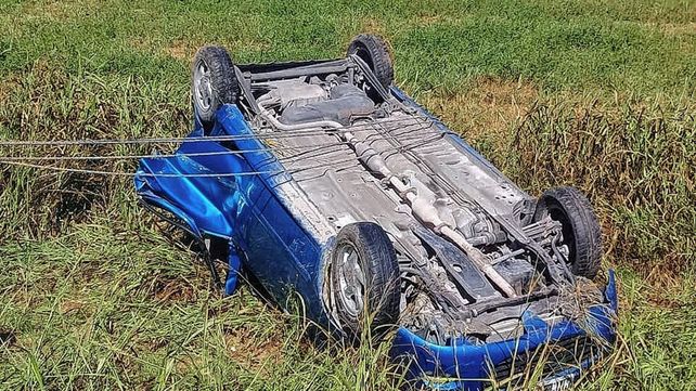 Diamante: un muerto tras un vuelco en la ruta 131