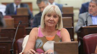 La diputada provincial Matilde Bruera, docente universitaria y militante de derechos humanos.