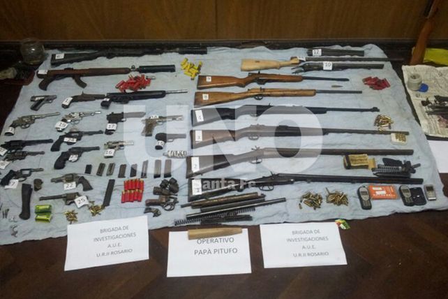Rosario: arrestan a presunto vendedor de armas a delincuentes