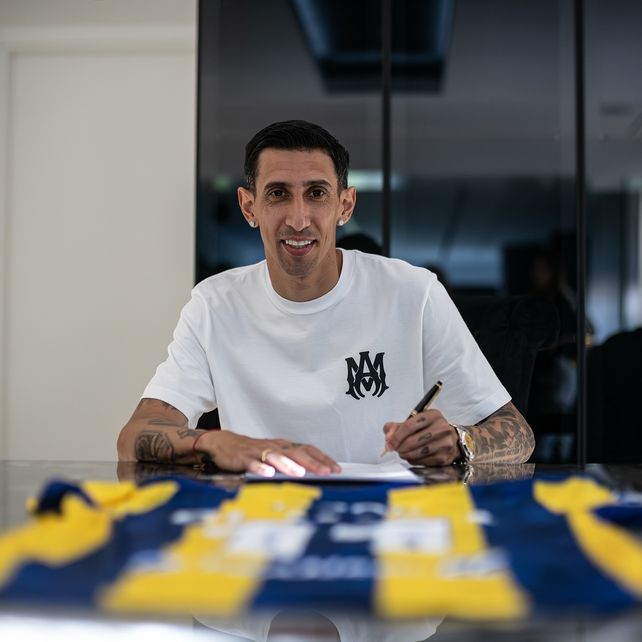 Angelito puso el gancho. En pocos días más Di María volver a lucir la camiseta de su Central querido.