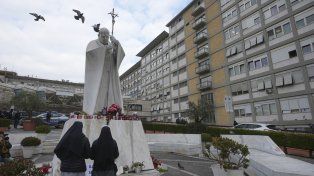 El Policlínico Gemelli, en Roma, donde está internado el Papa Francisco.