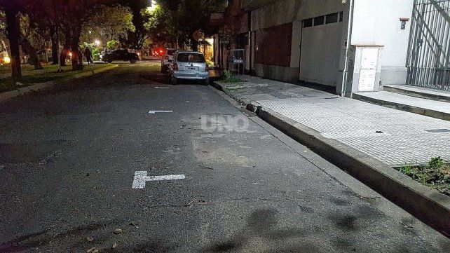 Dársenas pintadas en barrio Candioti destinadas al nuevo estacionamiento social asistido. Dársenas pintadas en barrio Candioti destinadas al nuevo estacionamiento social asistido.