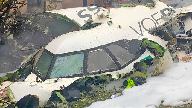 El vuelo 2283 de VoePass Linhas Aéreas cayó cerca del aeropuerto de Guarulhos.