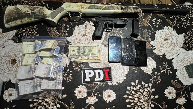 Golpe al narcotráfico. Armas