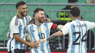 Messi marcó contra Australia el gol más rápido de su carrera