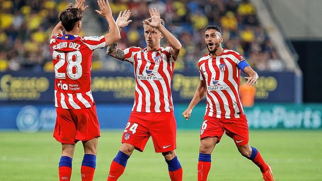 Atlético de Madrid goleó a Cádiz y conquistó el Carranza