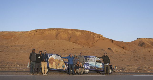 Argentinos replicaron 100 años después la travesía de André Citroën por el Sahara