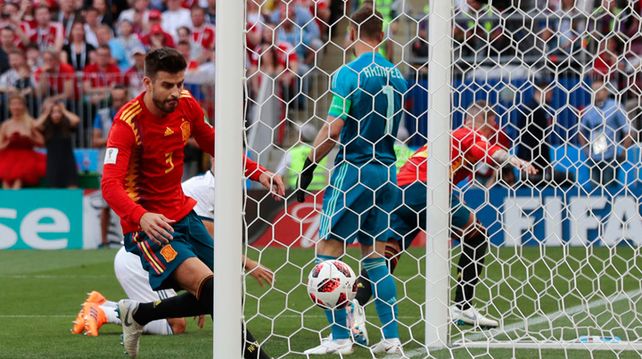 Rusia dio la nota y eliminó a España en los penales