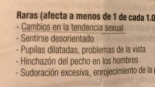 La mala traducción en un prospecto pone en pie de guerra al colectivo trans