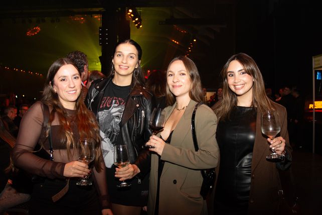 Luisana Giracci, Laura Orosa, Inés Grieshaber y Gina Ricci